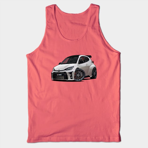 GR Yaris Tank Top by RCJM_Cartoons